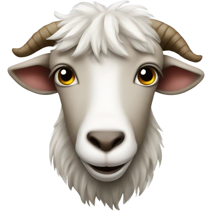 Einstein goat  emoji