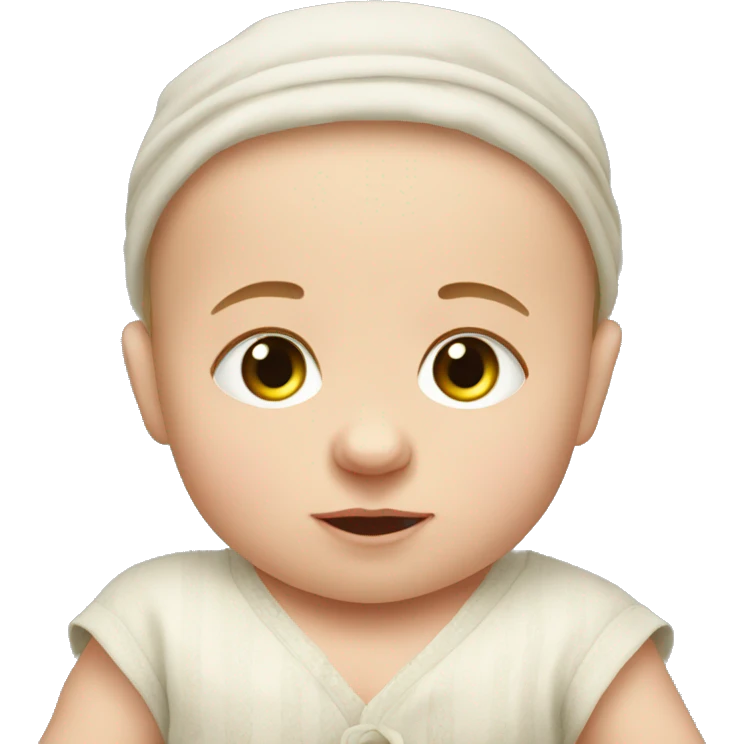 Slavic newborn baby boy  emoji