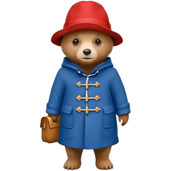 Paddington bear emoji