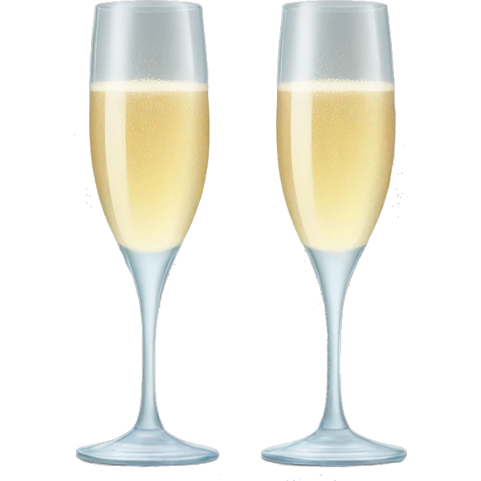 Champagne glasses emoji