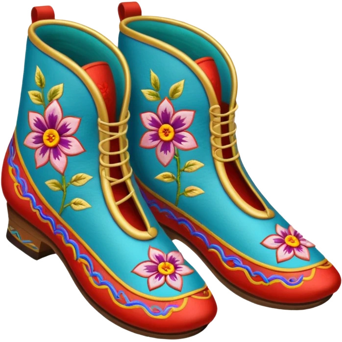 chinese mongolian shoes emoji
