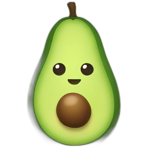 cute-avocado emoji