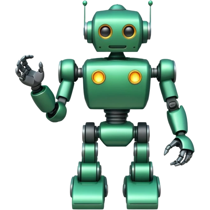 Jet-arm green,Toy Robot. emoji