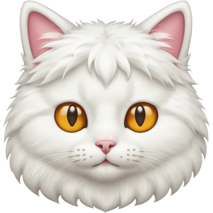 🐈‍⬛ pareil en blanc même forme  emoji