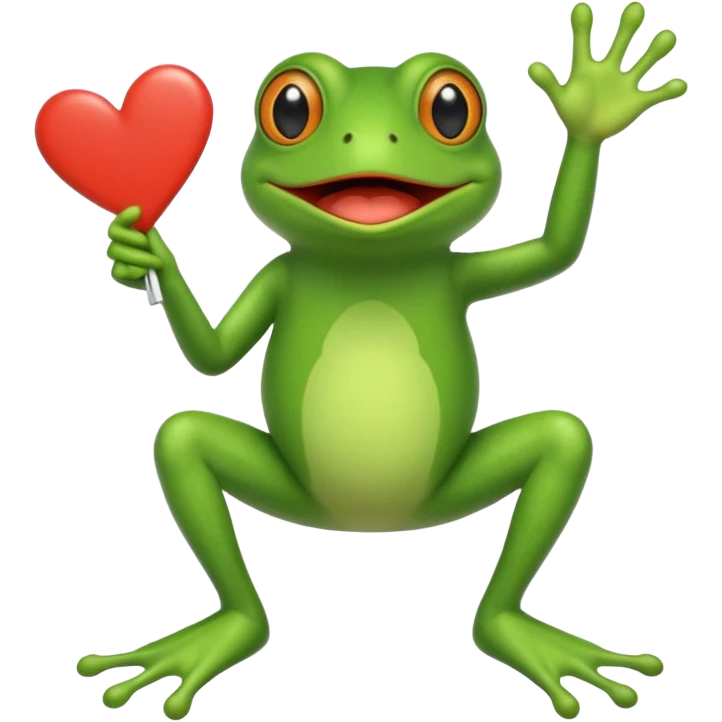 Pepe holding a give me feet sign emoji