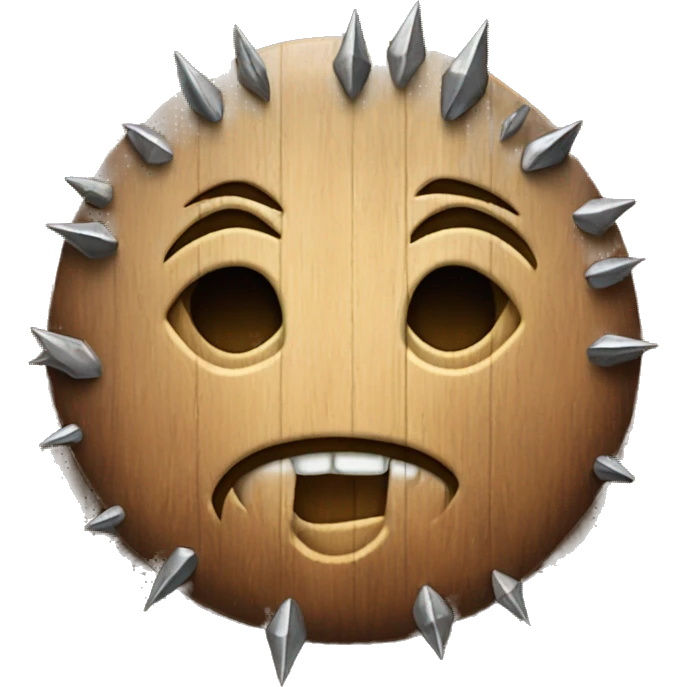 nail head on wood emoji
