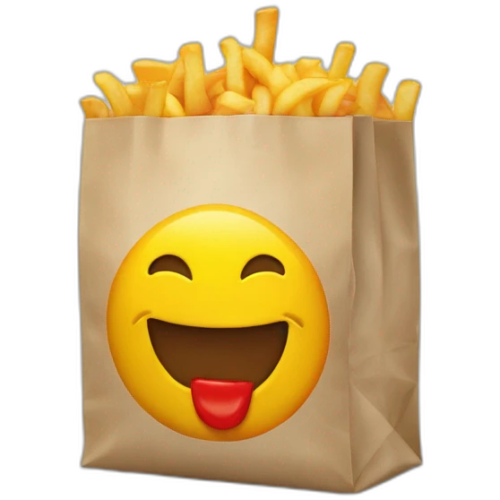 Mcdonald’s bag emoji