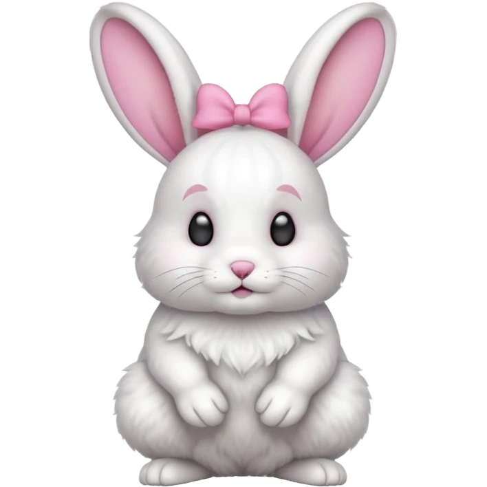 squatting rabbit emoji