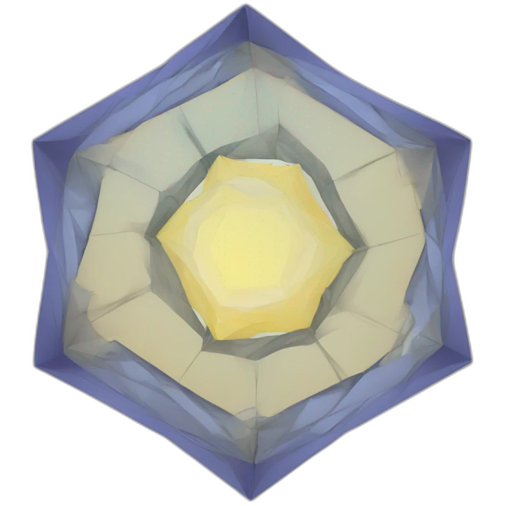a chiral irregular icosagon (20-sided polygon) with fourfold (90°) rotational symmetry emoji