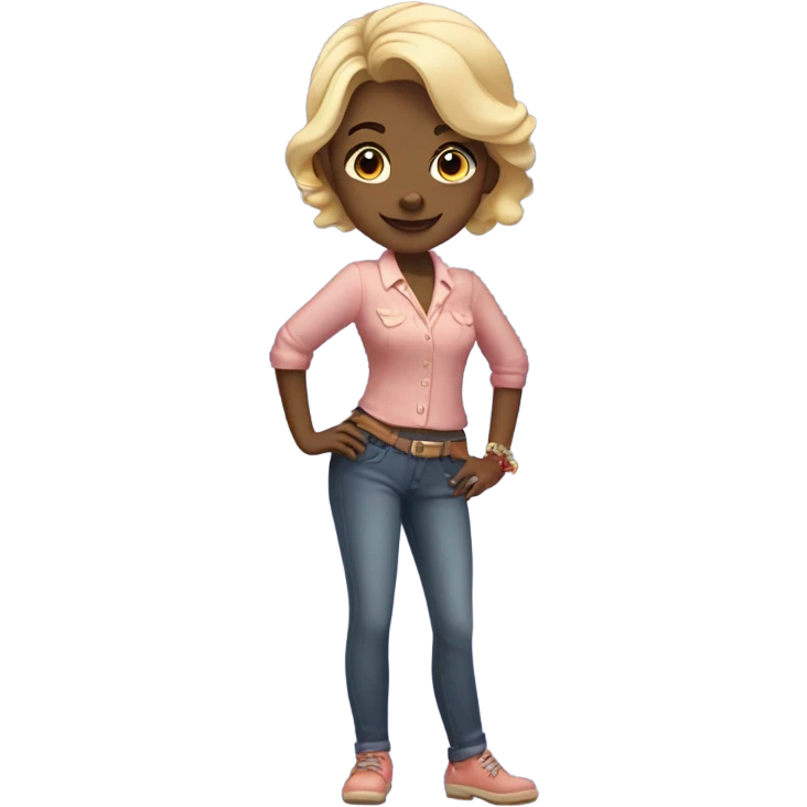 coquette girl emoji