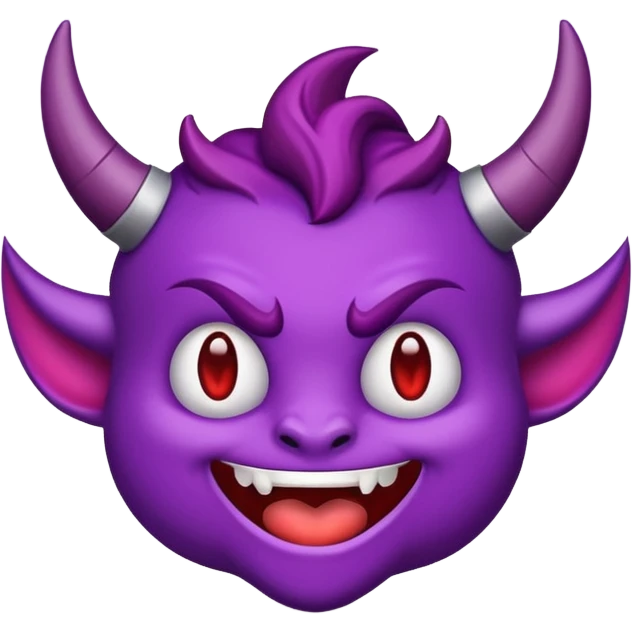 Crear un emojis de un 😈 con diseño y la frase Grupo los descarriados emoji