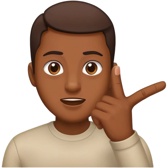 Me flipping someone off emoji