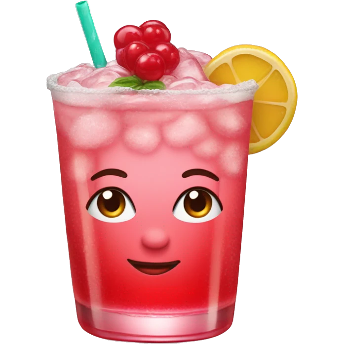 shirley temple drink emoji