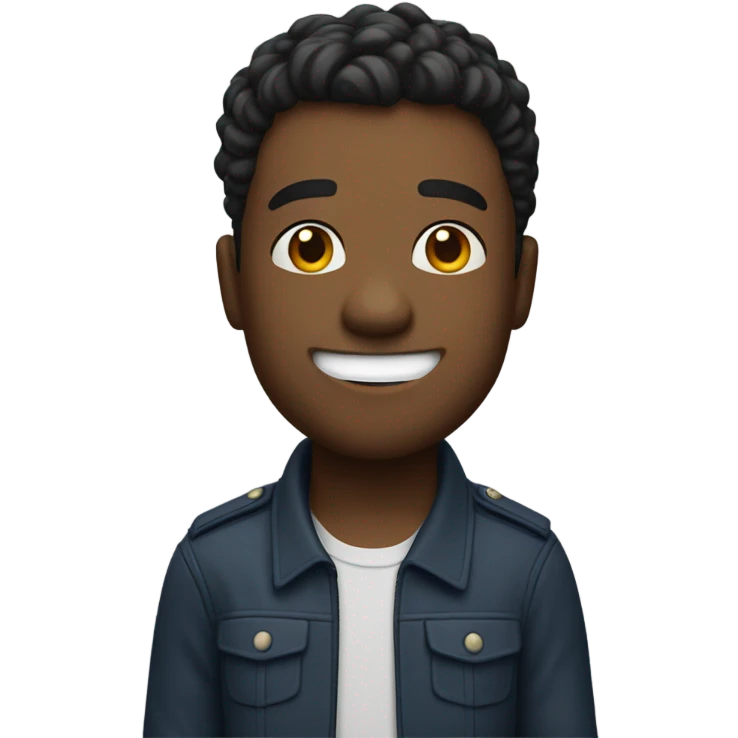 Chase with a big smile emoji