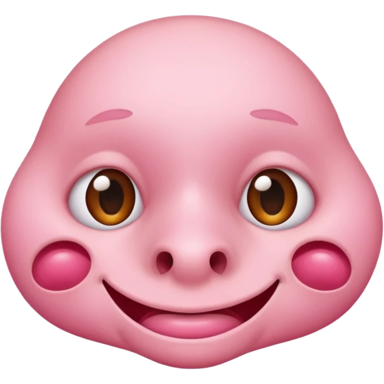 big cartoon nose with nostrils emoji