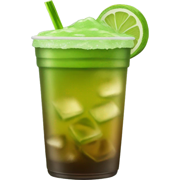 matcha iced tea emoji