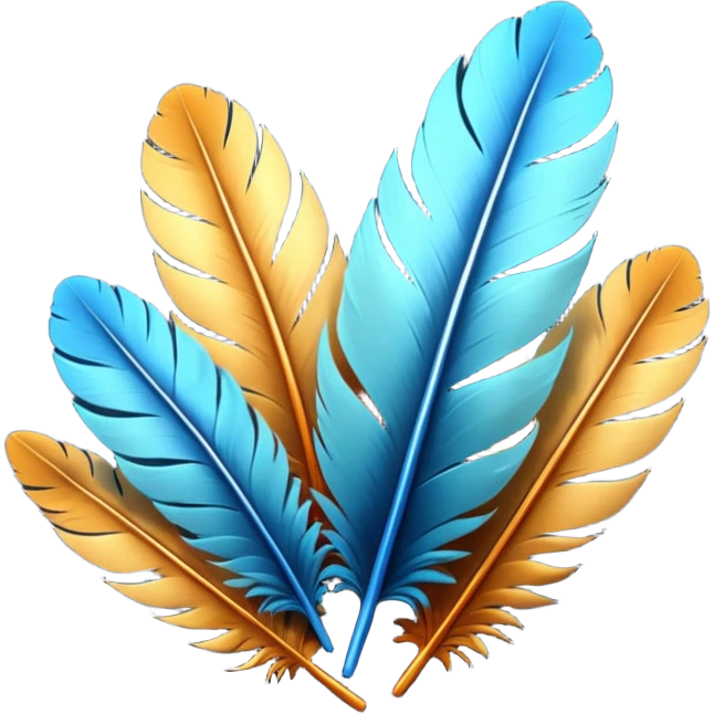 highly detailed feathers, soft glow effect, volumetric lighting, masterpiece, Unreal Engine render, hyper realistic shading emoji