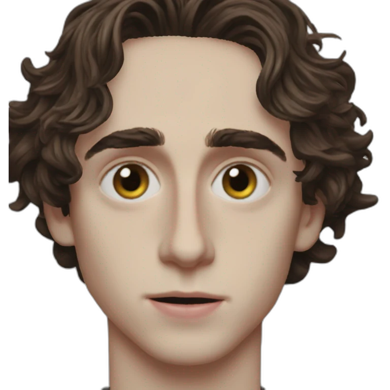 Timothee Chalamet Mean emoji