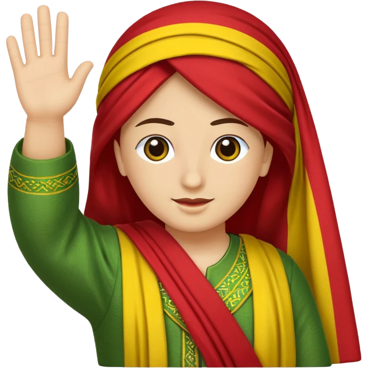 Kurdish bayrak emoji