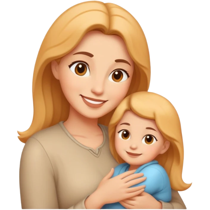 A loving mother figure with a warm smile emoji