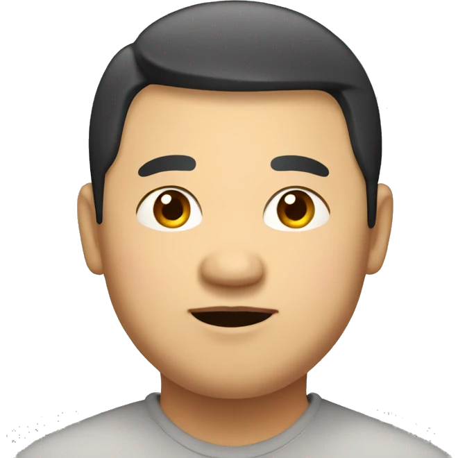 fat asian guy emoji