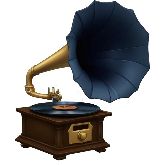 gemofon (gem like gramophone) emoji