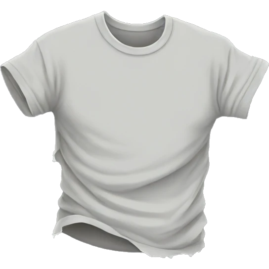  torn t-shirt emoji