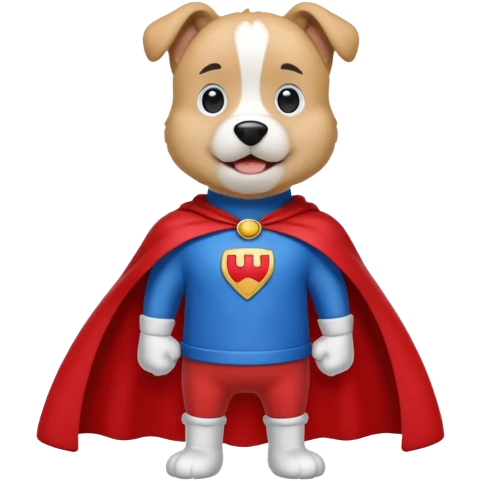 Cartoon character Underdog emoji