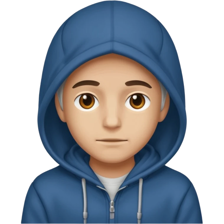 Digo wearing a hoodie  emoji