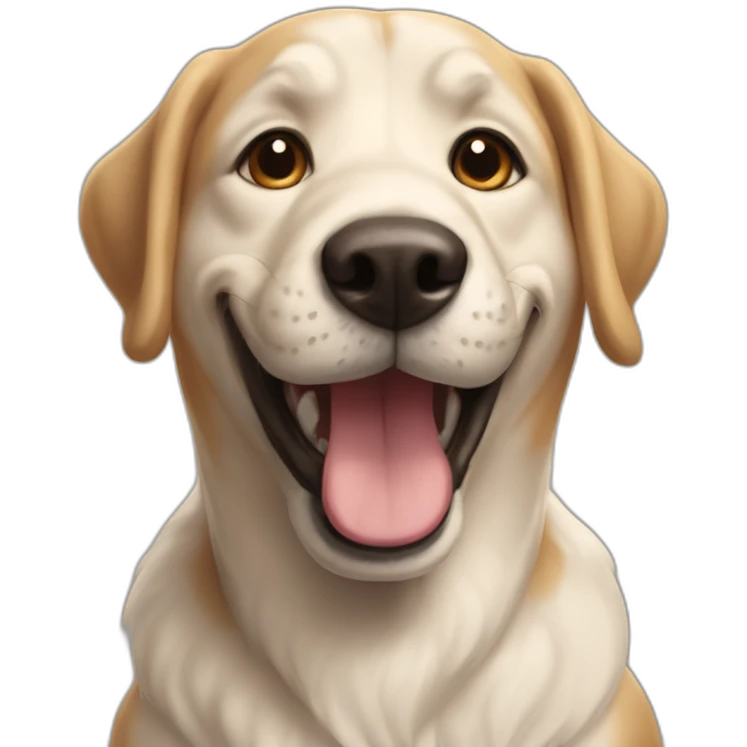 pleased-doggo emoji