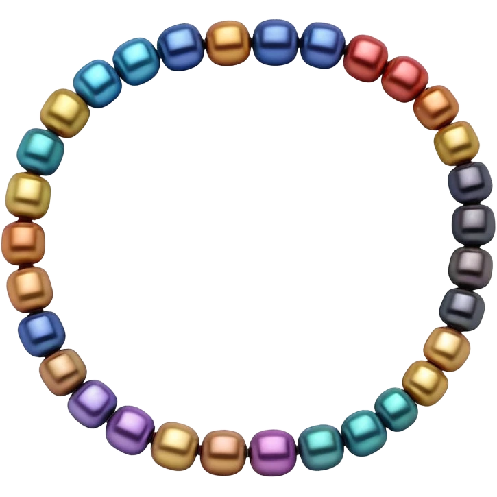 Colorful String Bead emoji