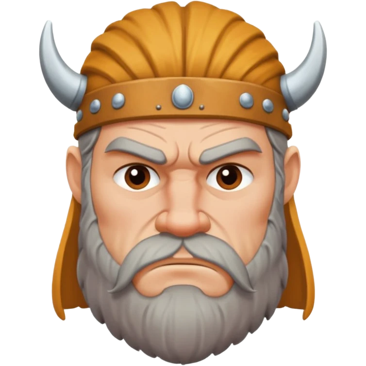 Viking who is confused emoji