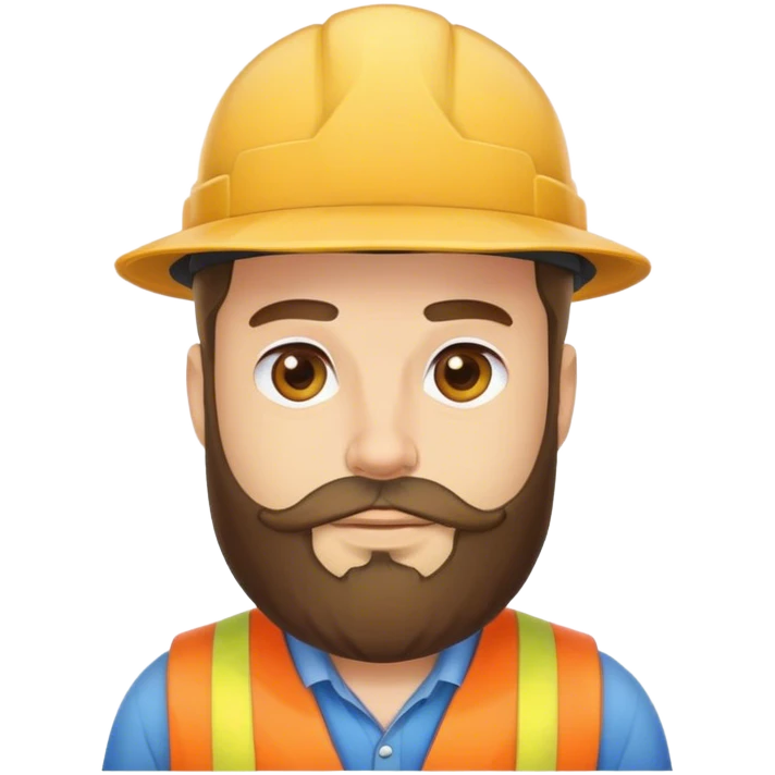 developer with a hat and beard emoji