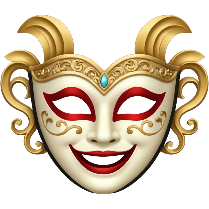 Theatre mask emoji