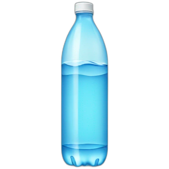 Bottle of water emoji