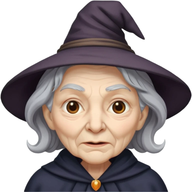 black old witch emoji