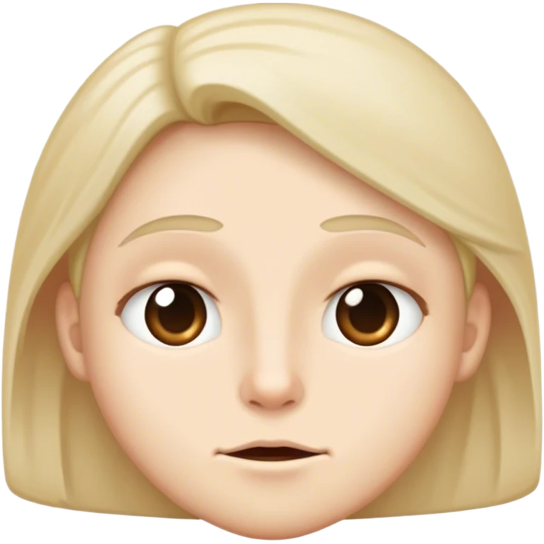 Huh face emoji