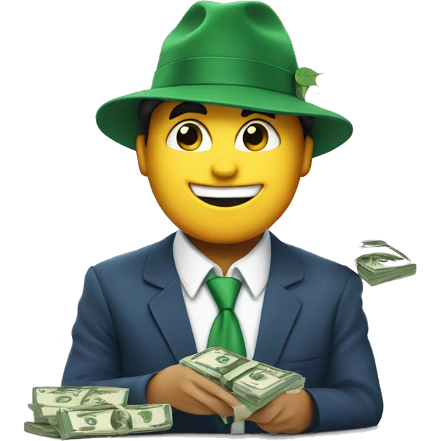 leafs with money emoji