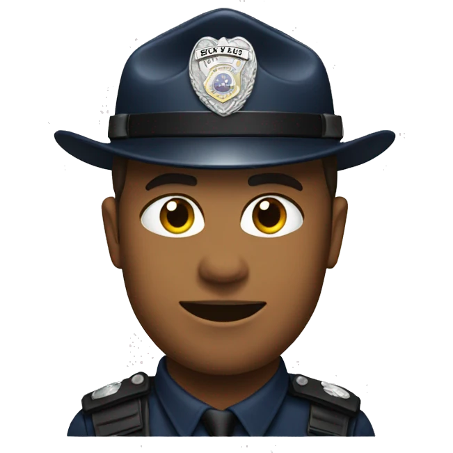 UTAH police badge emoji