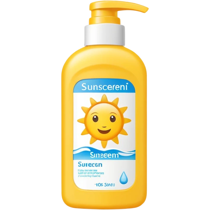 sunscreen emoji