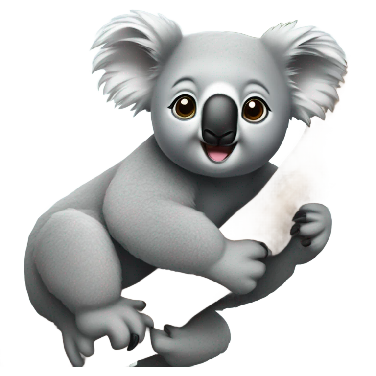 Koala in forest  emoji