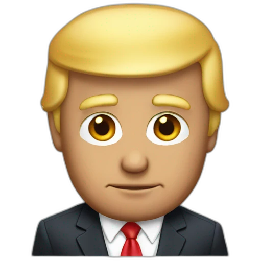 Donald J Trump emoji