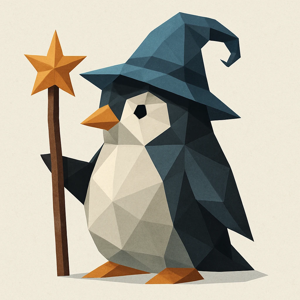 Penguin Wizard 3455 emoji