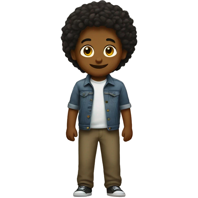 big and little emoji
