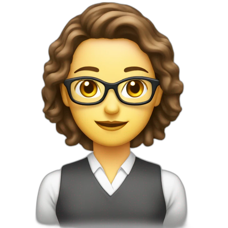 Formatrice professionne devant ses stagiaires  emoji