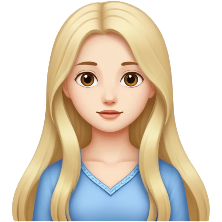 Girly girl emoji