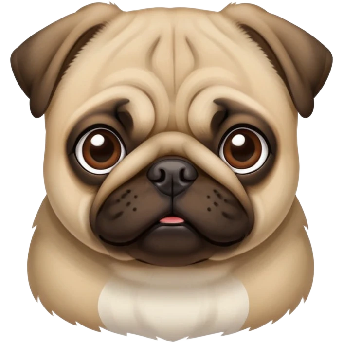 pug saying bruh  emoji