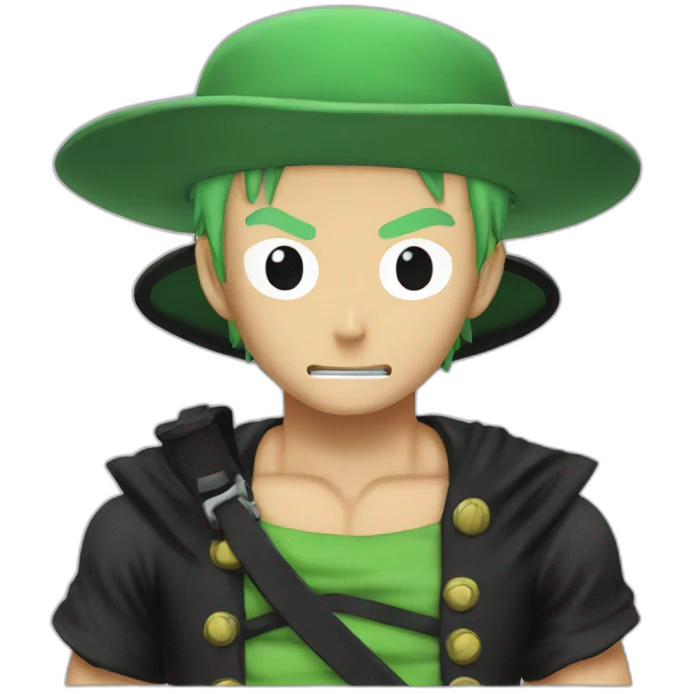 One piece zoro emoji