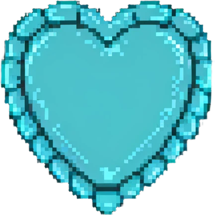 turquoise heart emoji