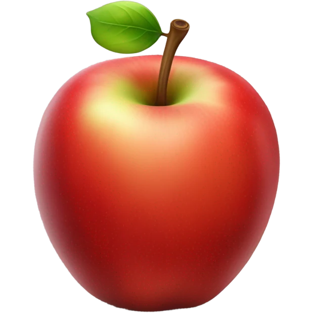 red apple emoji